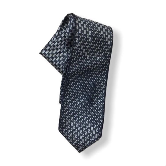 Saks Fifth Avenue Geometric tie - Picture 1 of 3